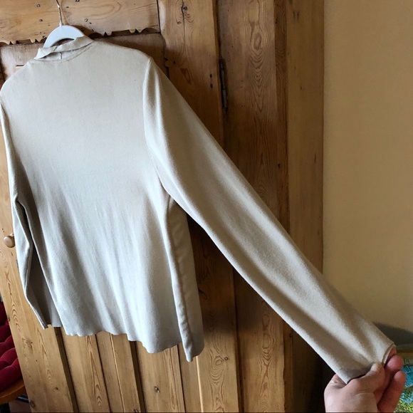 SOLD. EUC! Chico’s faux suede & knit jacket! Chicos sz 2 - Picture 3 of 8